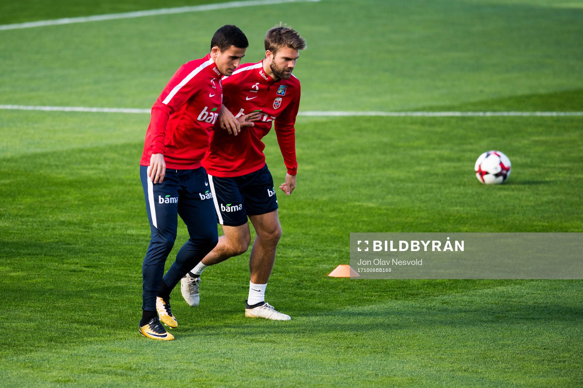 Omar Elabdellaoui and Jørgen Skjelvik of Norway