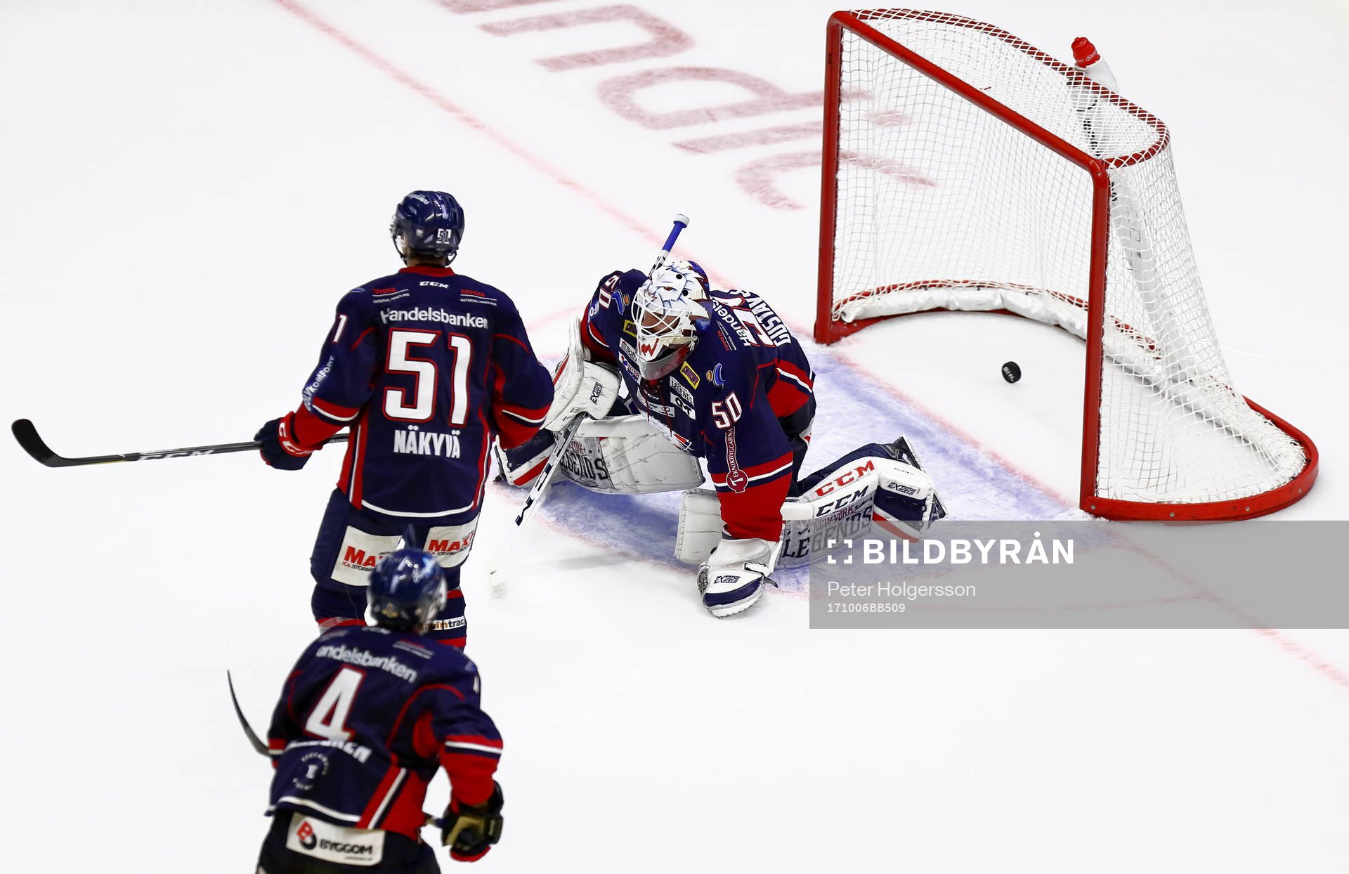 Mål 1-1 av Örebros Christopher Mastomäki förbi