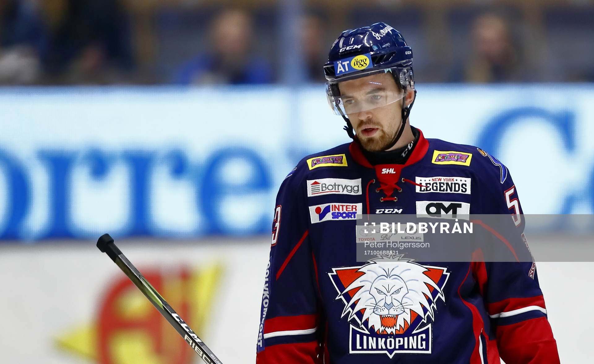 Linköpings Eddie Larsson deppar