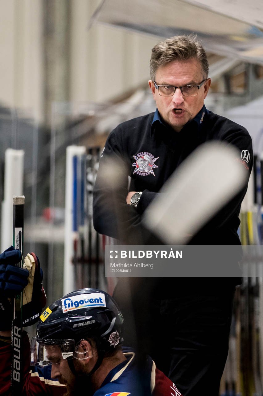 Halmstads tränare Fredrik Johansson