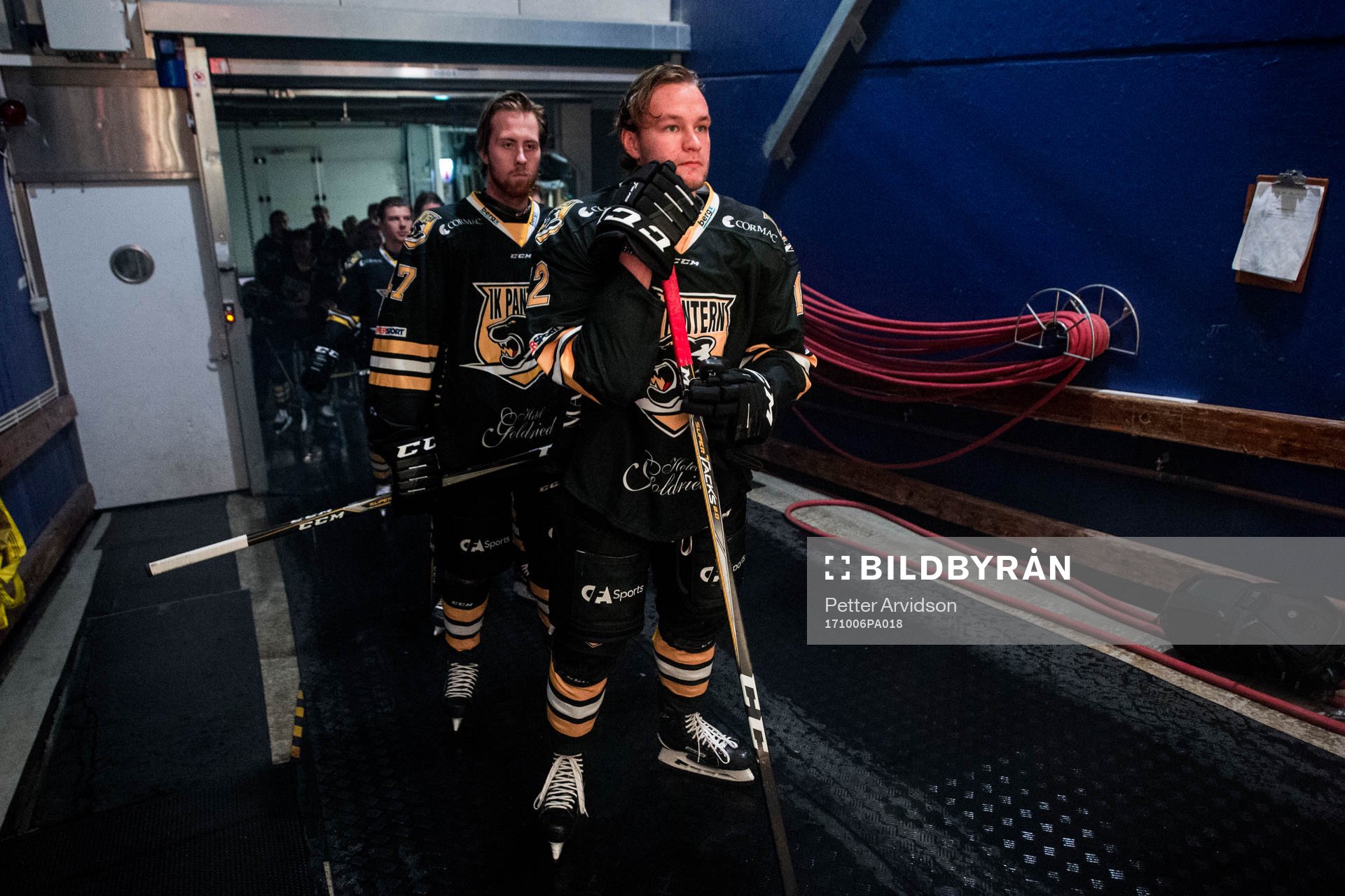 Panterns Andreas Söderberg och Robin Dahse står redo för