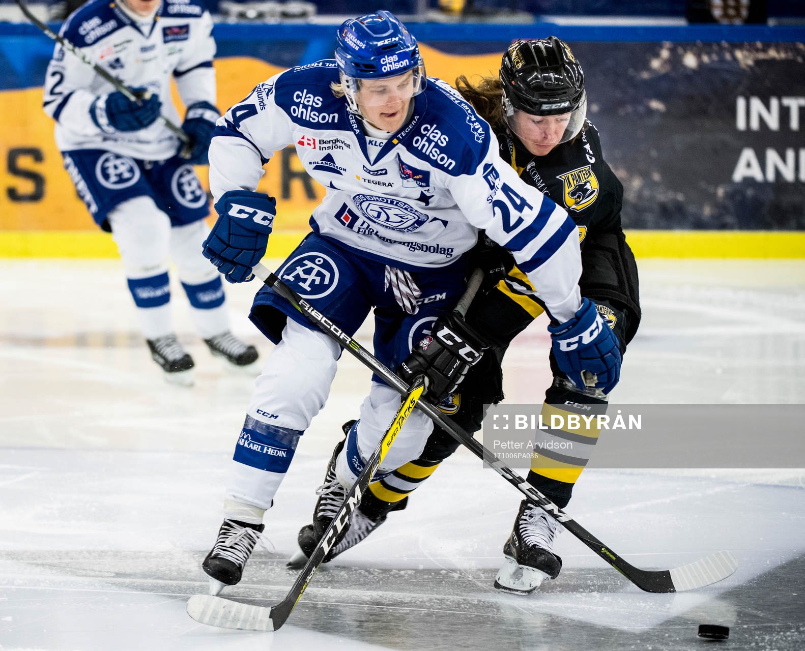Leksands Isak Skedung och Panterns Malte Söstrup Setkov