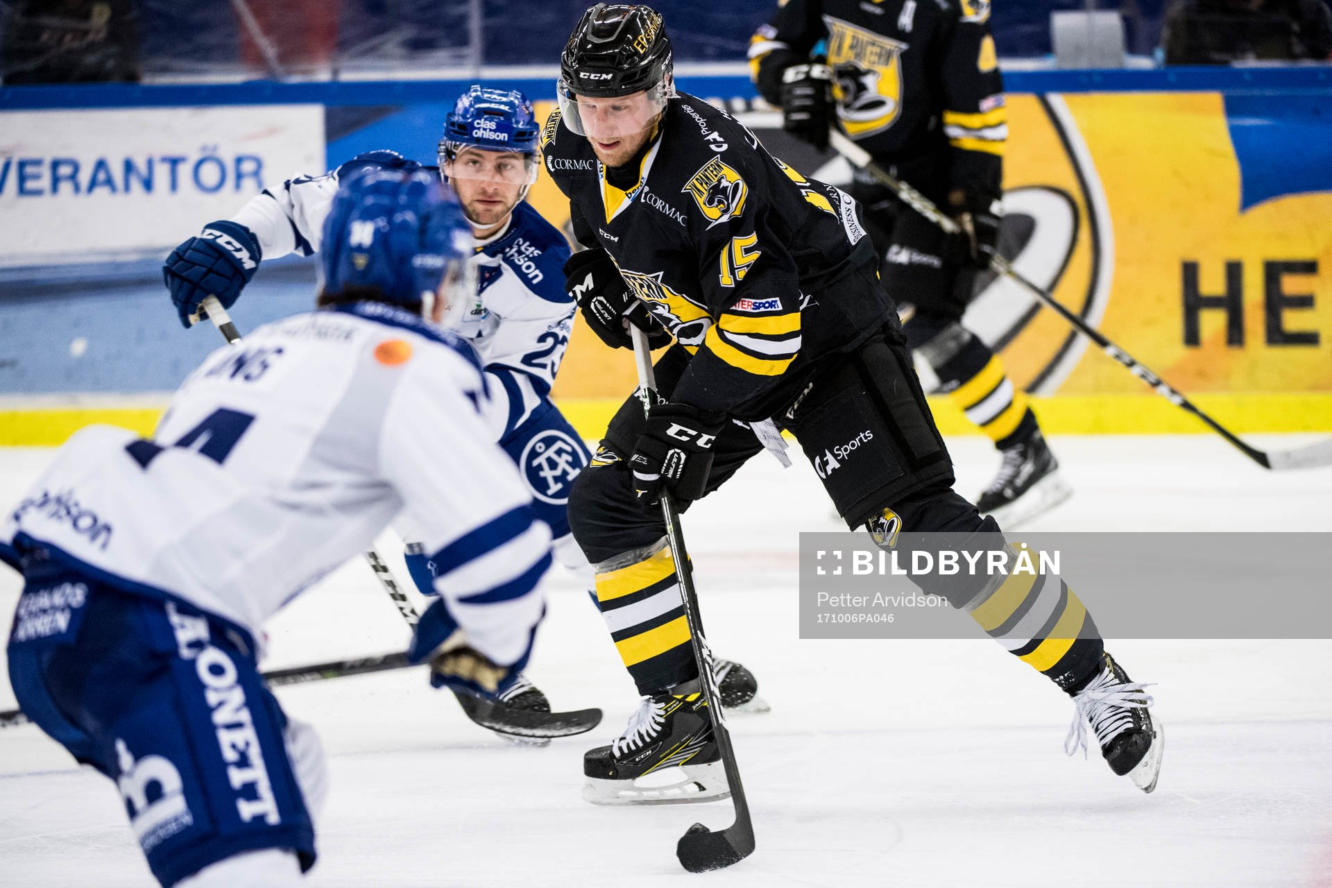 Panterns Alex Wemmenborn och Leksands Alex Friesen