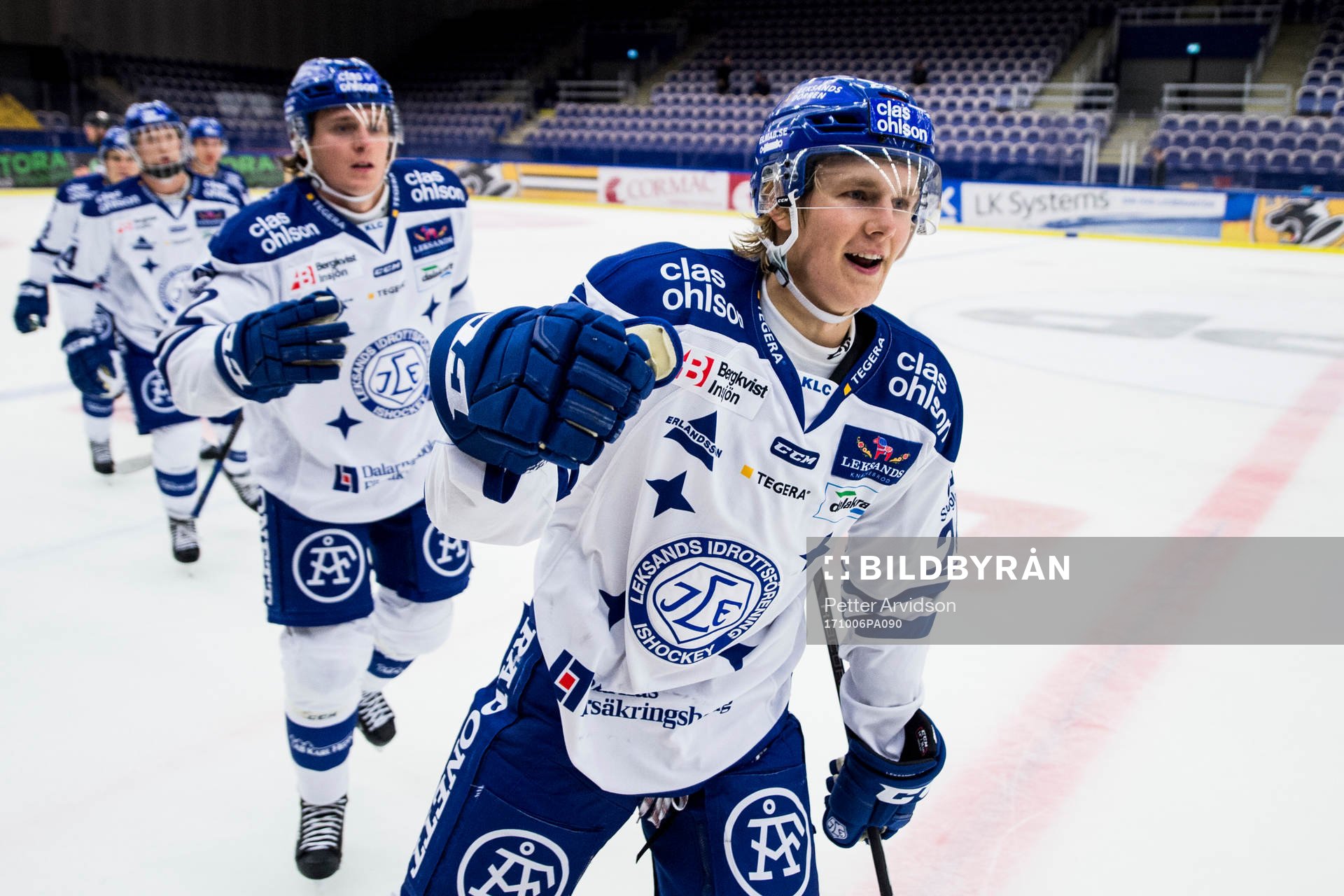 Leksands Isak Skedung jublar