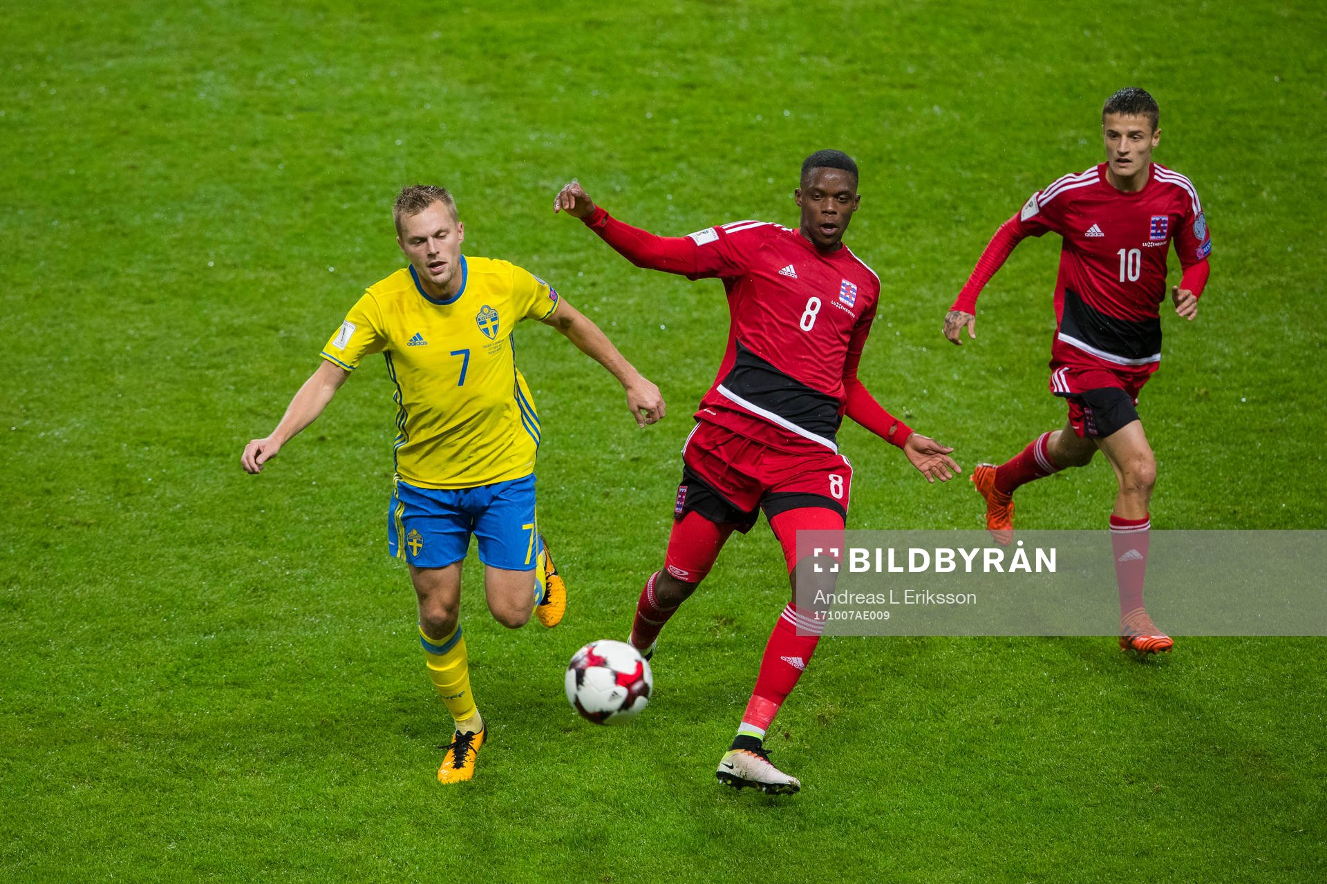 Sveriges Marcus Rohdén och Luxemburgs Christopher Martins
