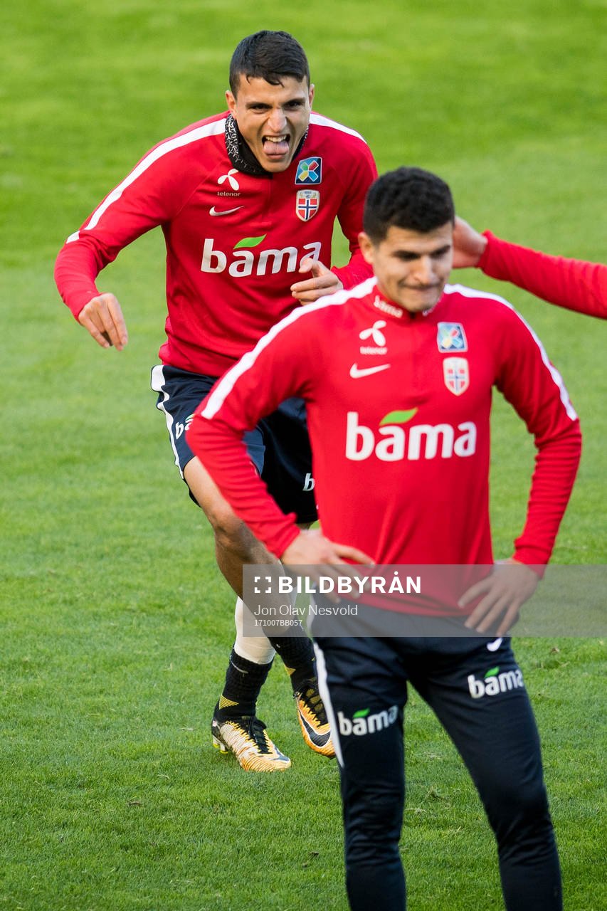 Mohamed and Tarik Elyounoussi of Norway