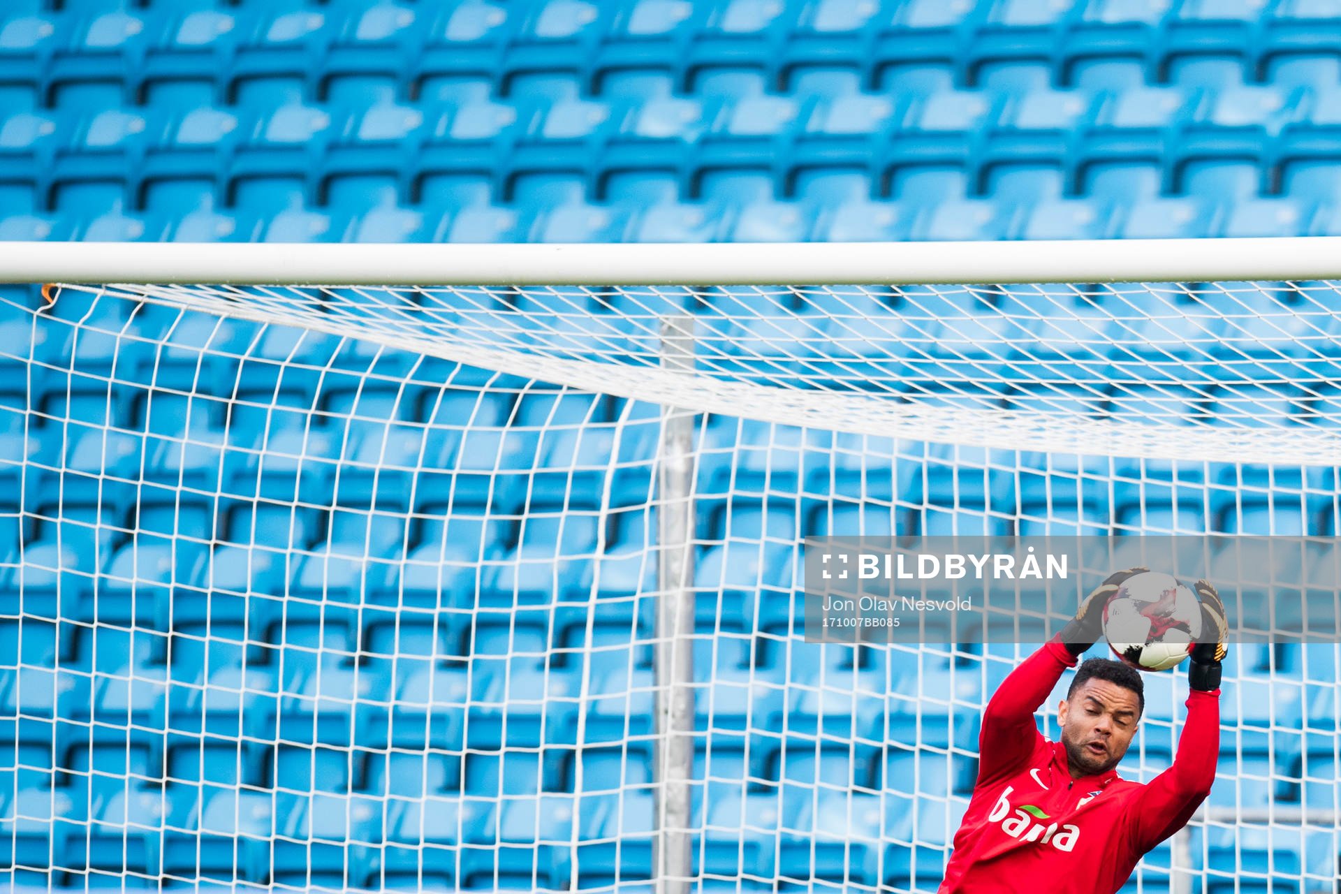 Goalkeeper Sten Grytebust of Norway