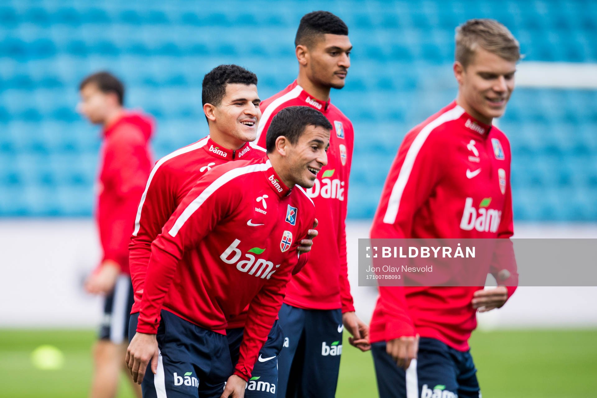 Tarik Elyounoussi, Omar Elabdellaoui, Bjørn Maars Johnsen