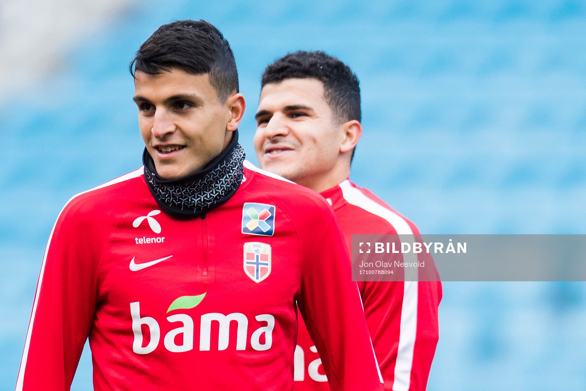 Mohamed and Tarik Elyounoussi of Norway