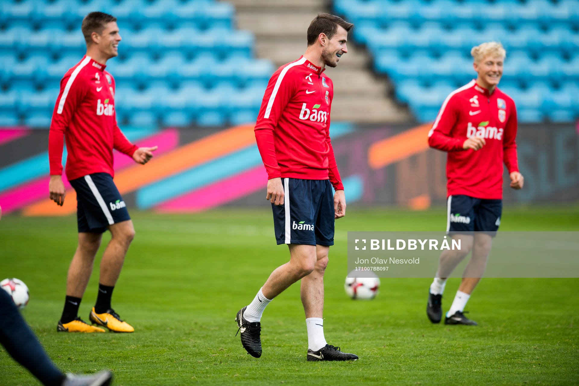Markus Henriksen, Håvard Nordtveit and Birger Meling of