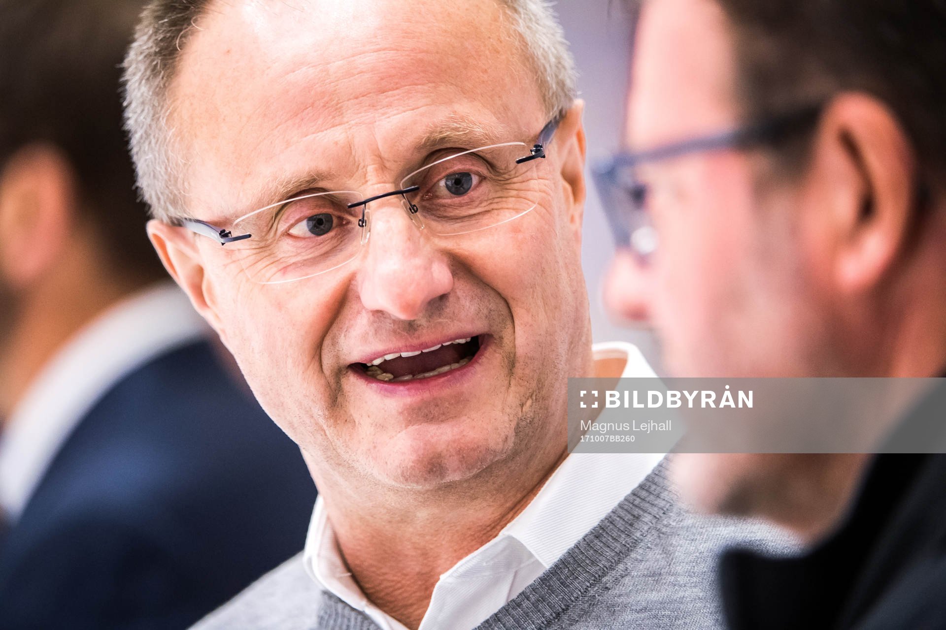 Rögles tränare Anders Eldebrink och Karlskronas