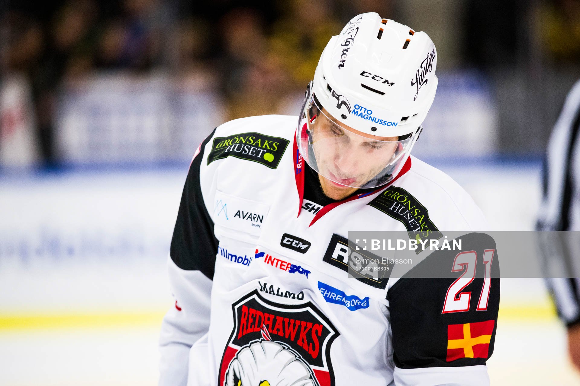 Malmö Redhawks Andy Miele deppar