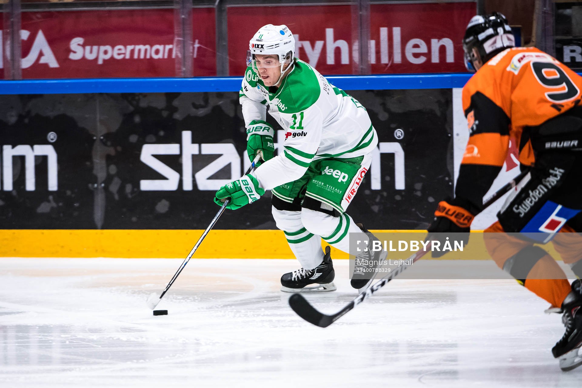 Rögles Bryan Lerg och Karlskronas Morten Madsen