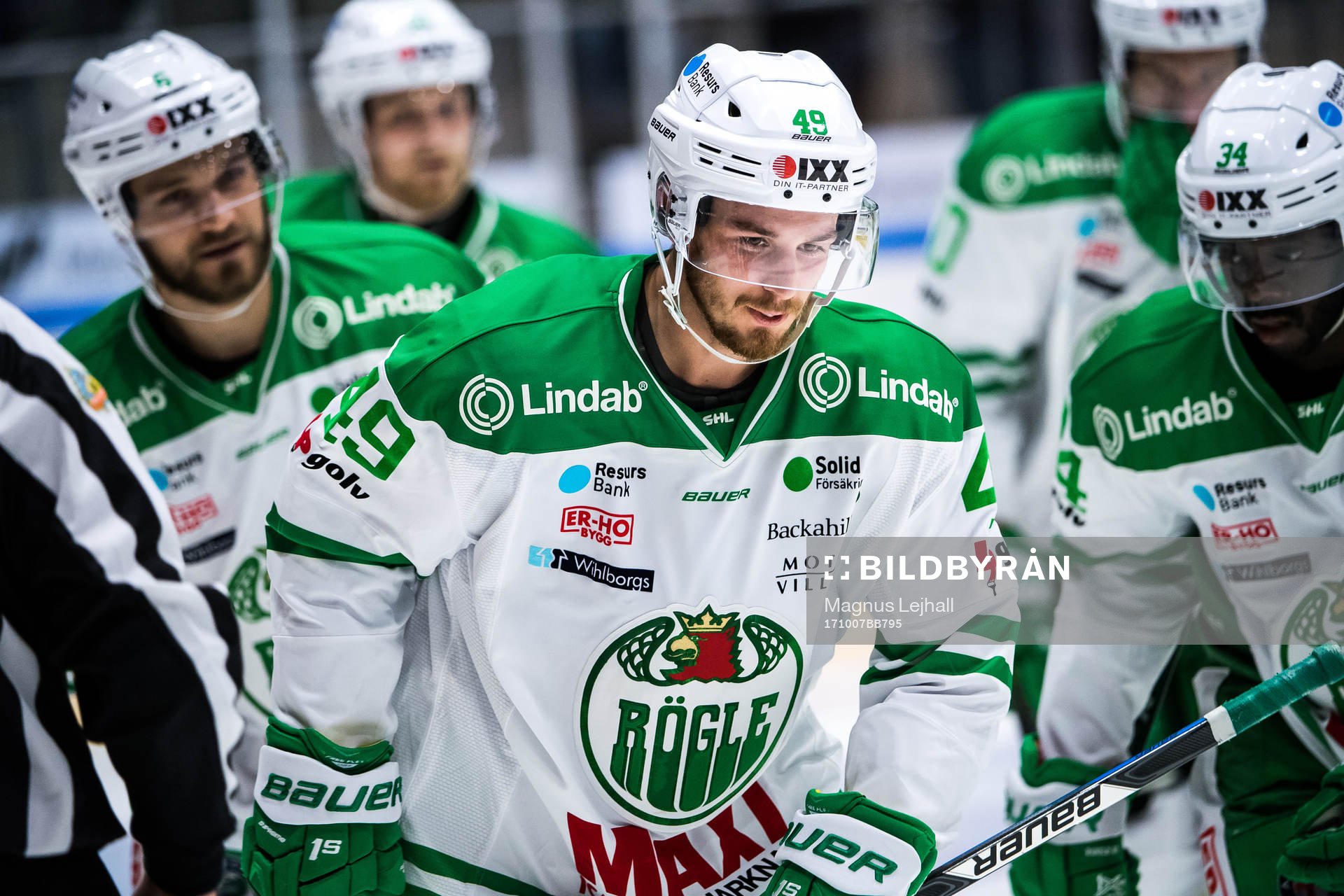 Rögles Sebastian Collberg jublar