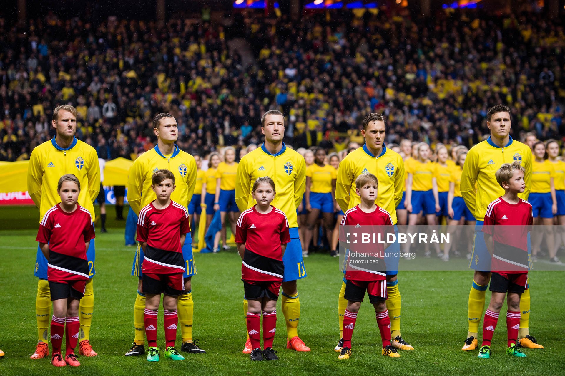 Sveriges Ola Toivonen, Viktor Claesson, Jakob Johansson,