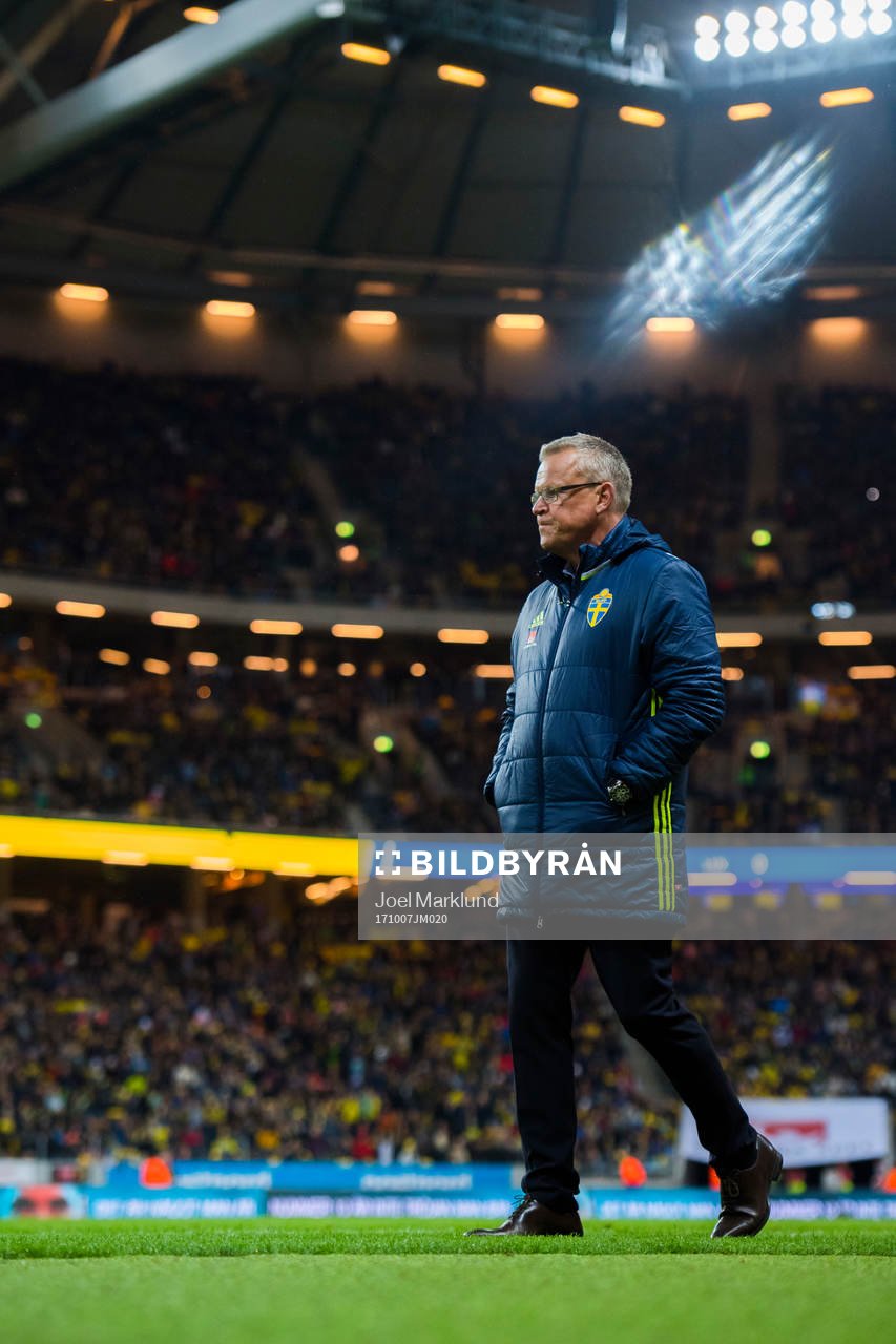Sveriges förbundskapten Janne Andersson