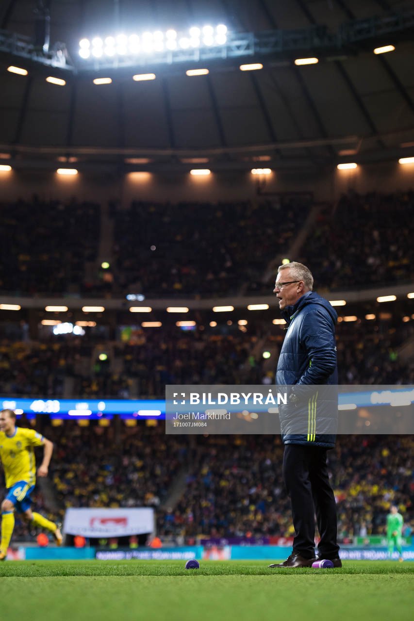 Sveriges förbundskapten Janne Andersson