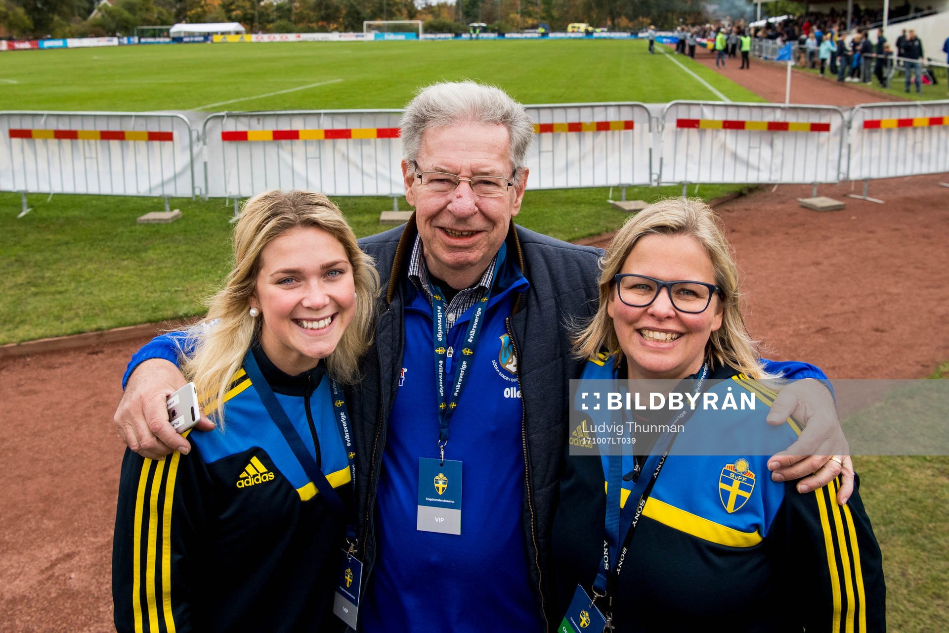 under landskampen i fotboll mellan Sverige och Danmark