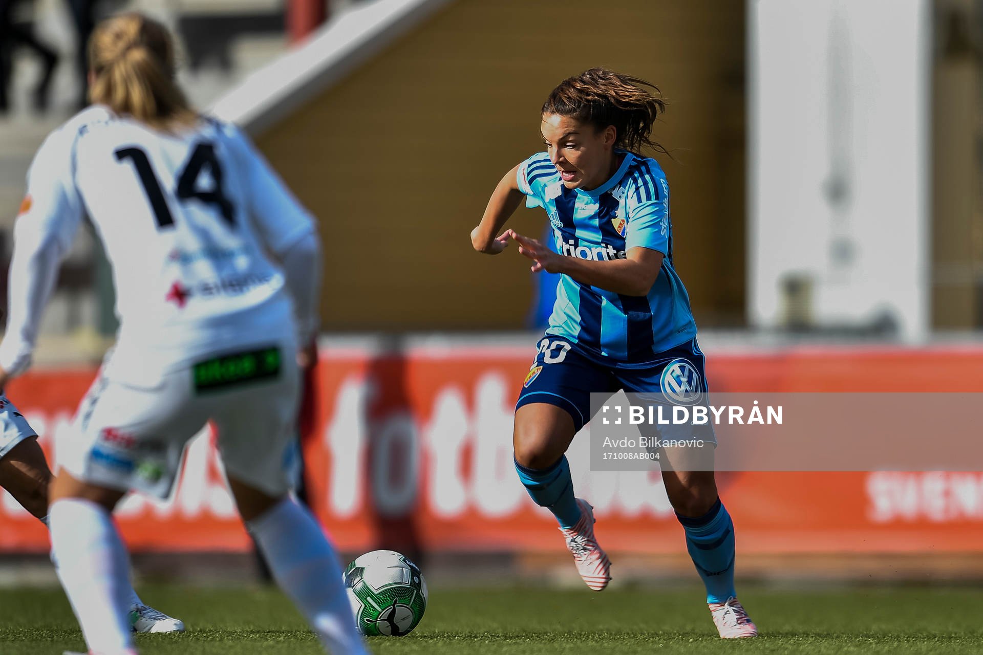 Djurgårdens Sandra Lindqvist