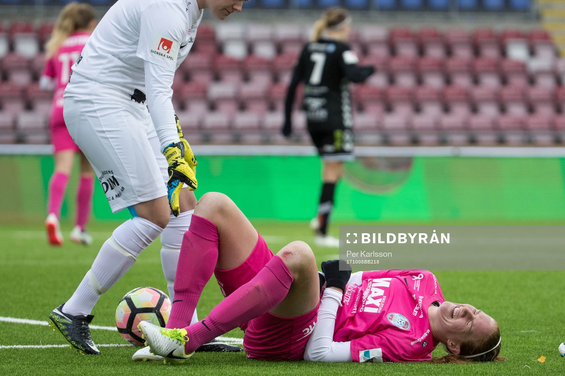Eskilstunas Vaila Barsley har ont