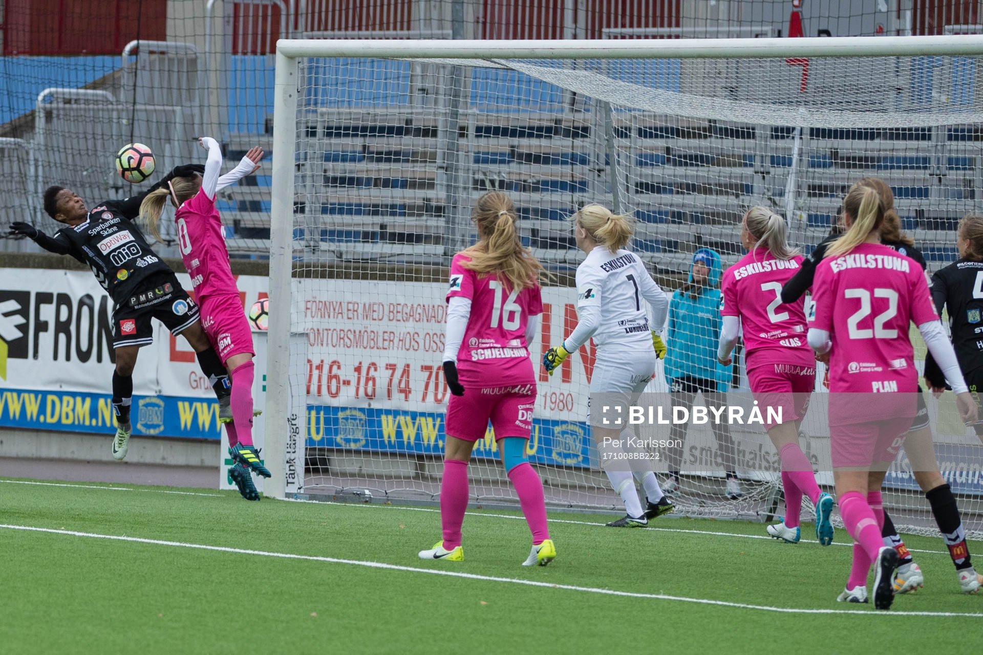 Kristianstads Ogonna Chukwudi nära att utjämna till 2-2 i