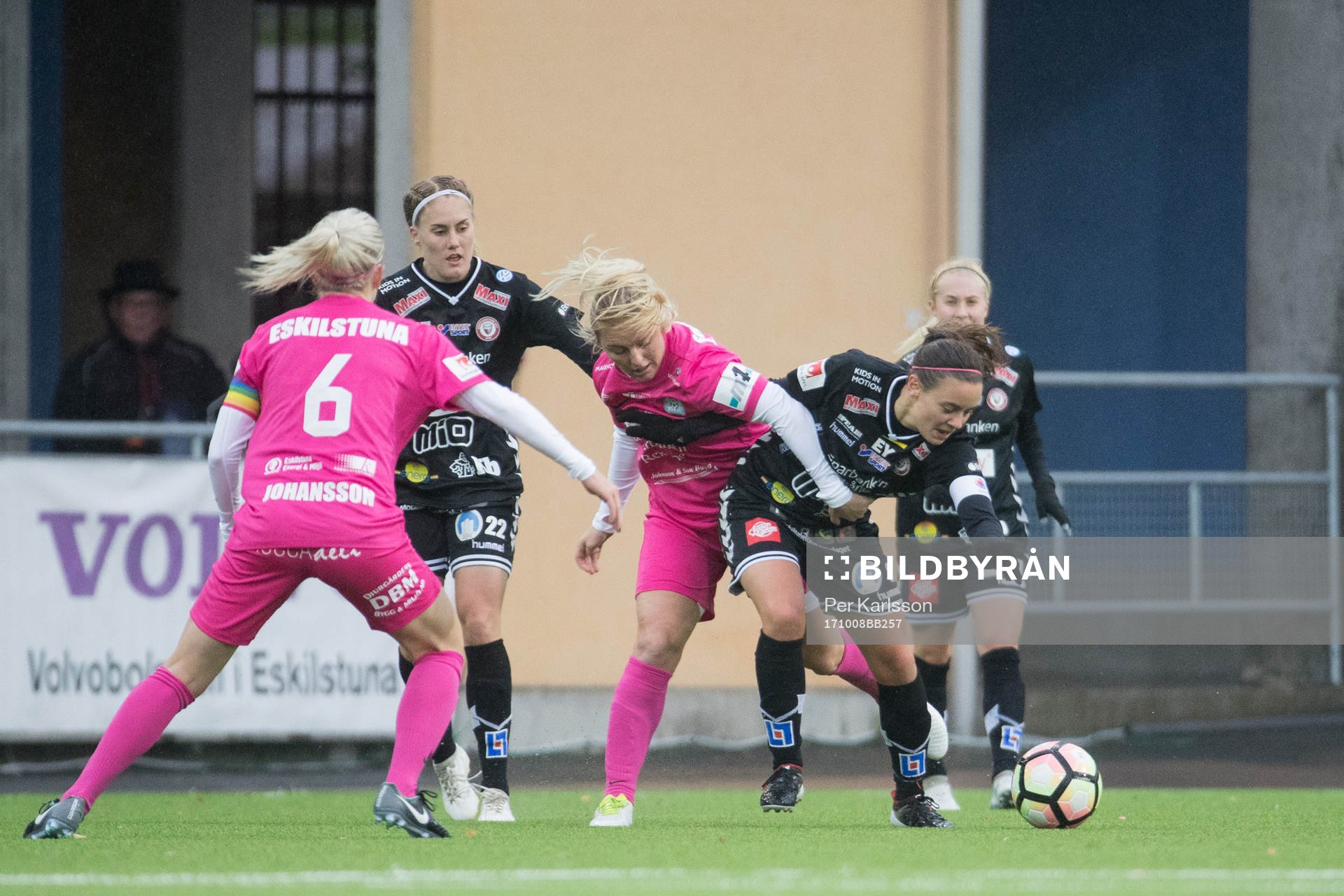 Kristianstads Alice Nilsson i en duell