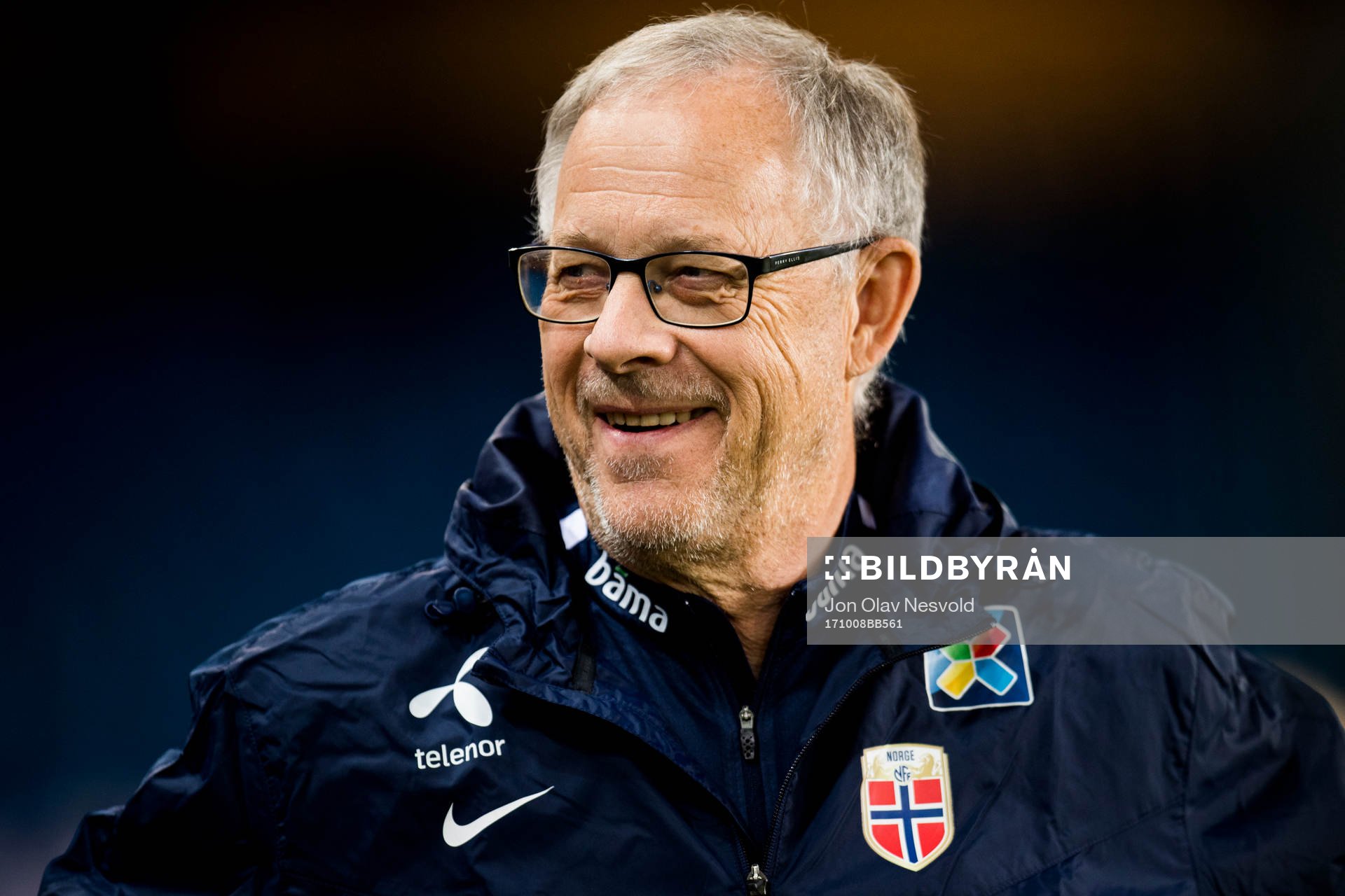 Lars Lagerbäck, head coach of Norway