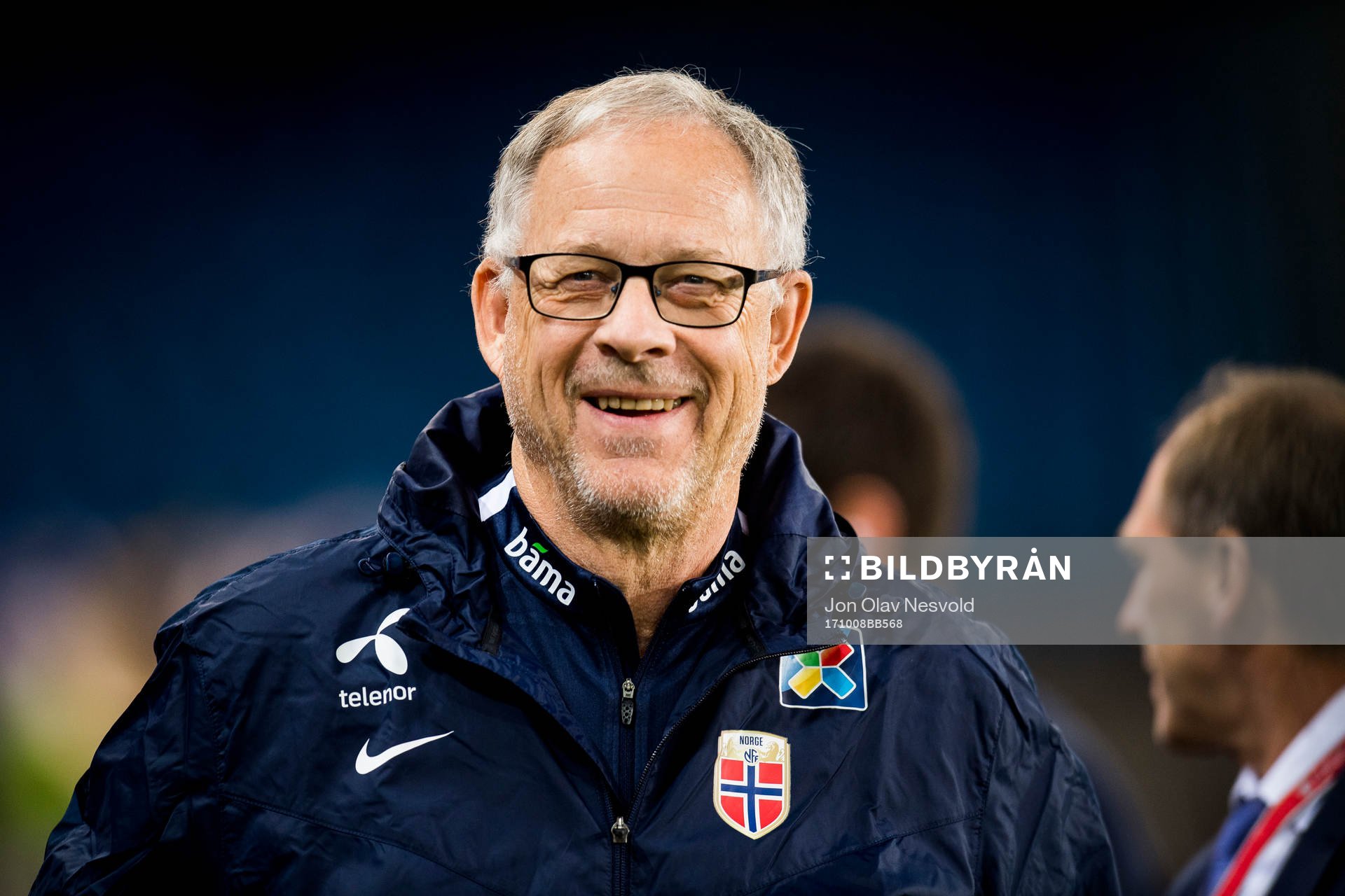 Lars Lagerbäck, head coach of Norway