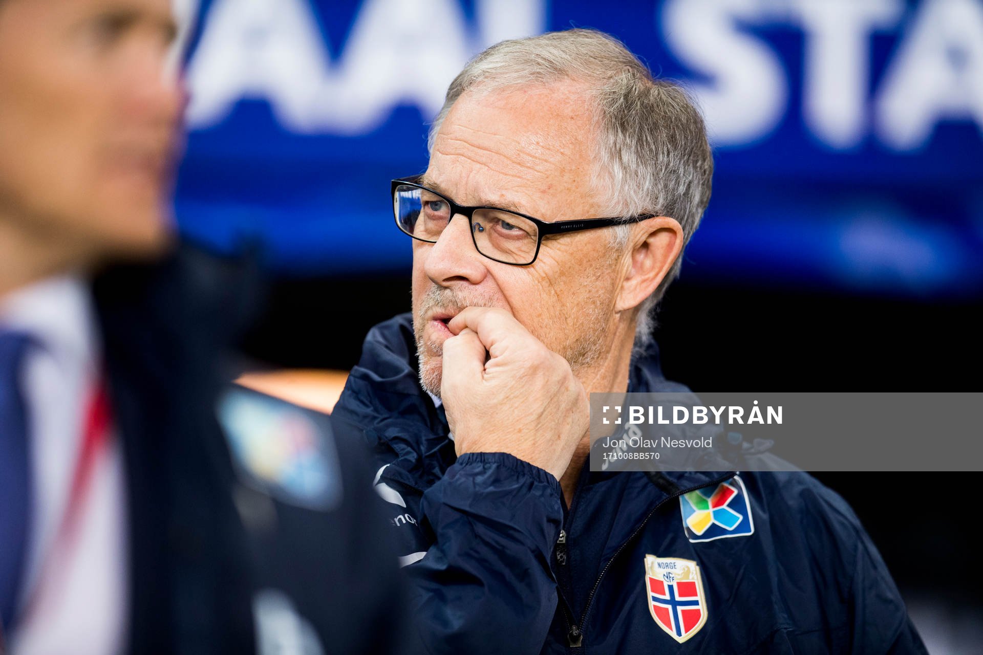 Lars Lagerbäck, head coach of Norway