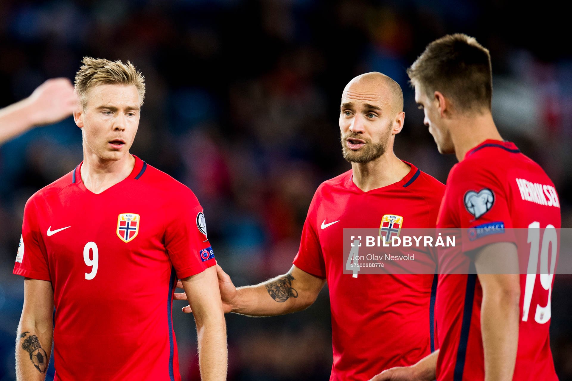 Alexander Toft Søderlund, Tore Reginiussen and Markus