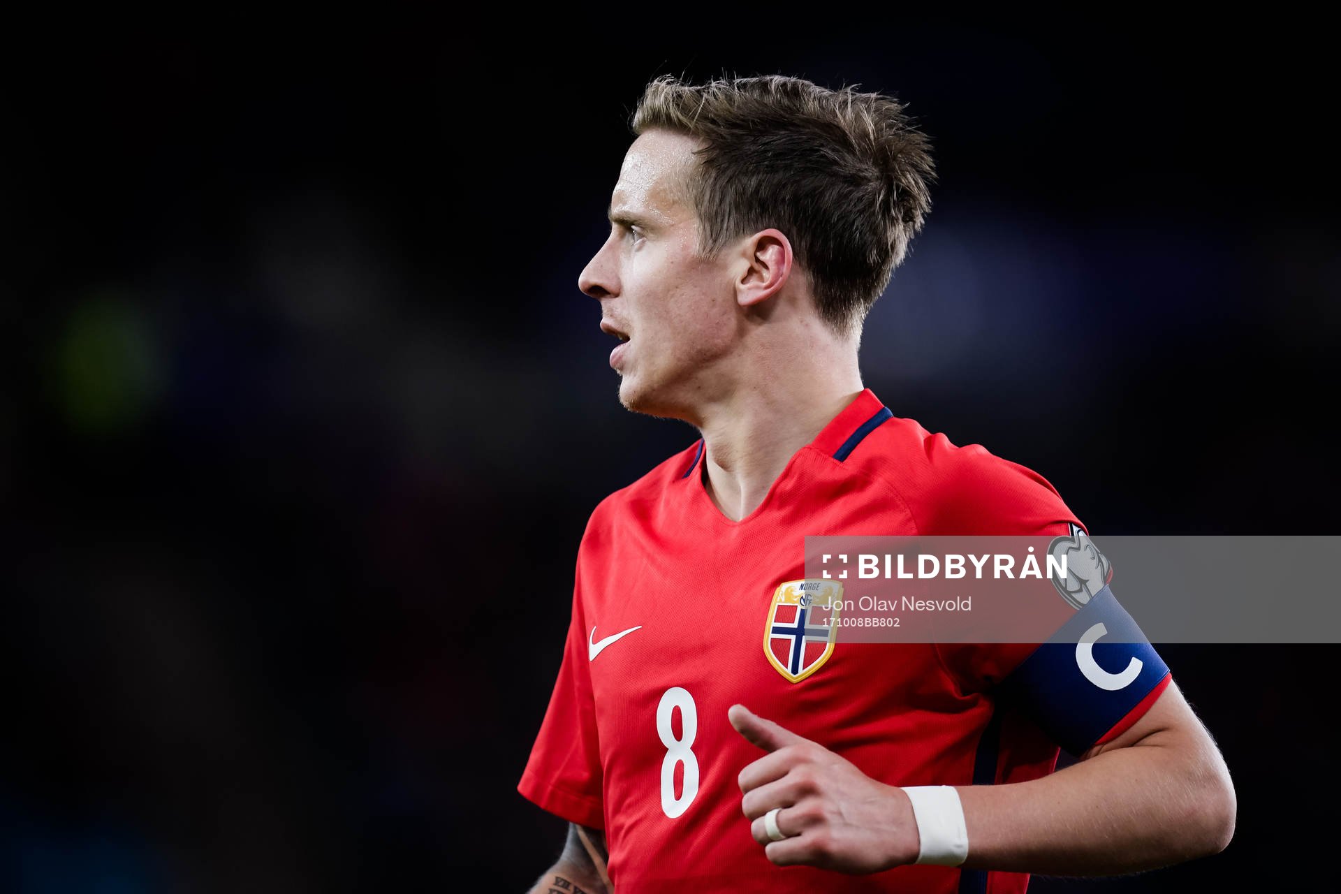 Stefan Johansen of Norway