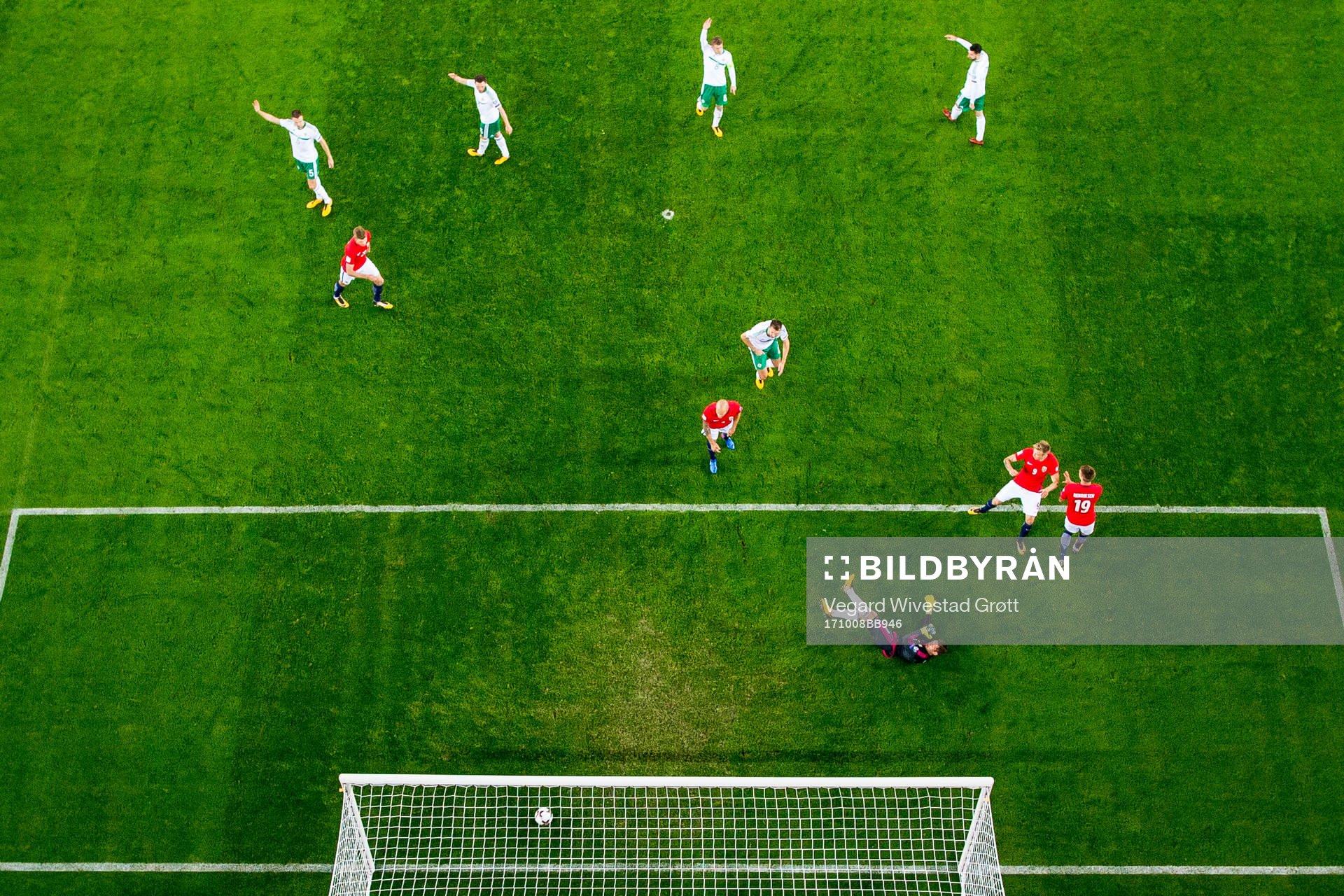 Alexander Toft Søderlund of Norway scores his first
