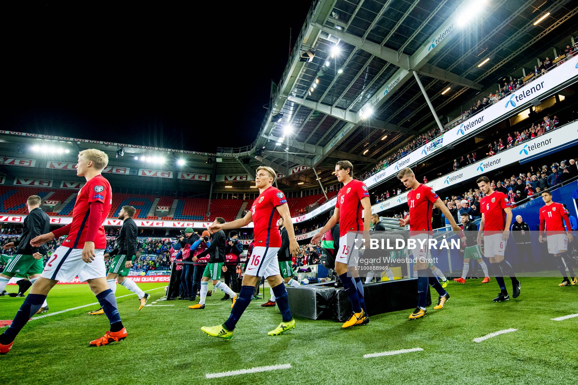 Birger Meling, Jonas Svensson, Sander Berge and Alexander
