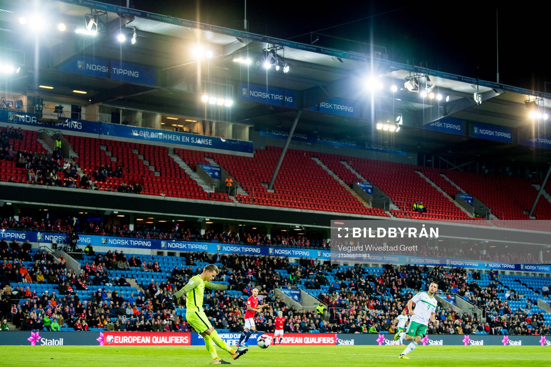 Goalkeeper Ørjan Håskjold Nyland of Norway
