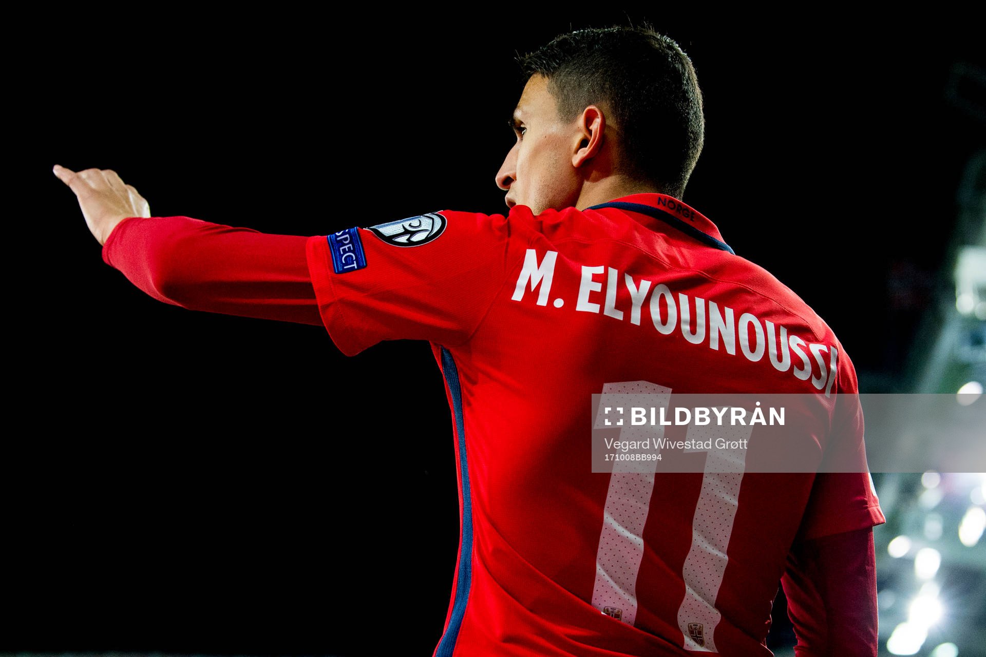 Mohamed Moi Elyounoussi of Norway