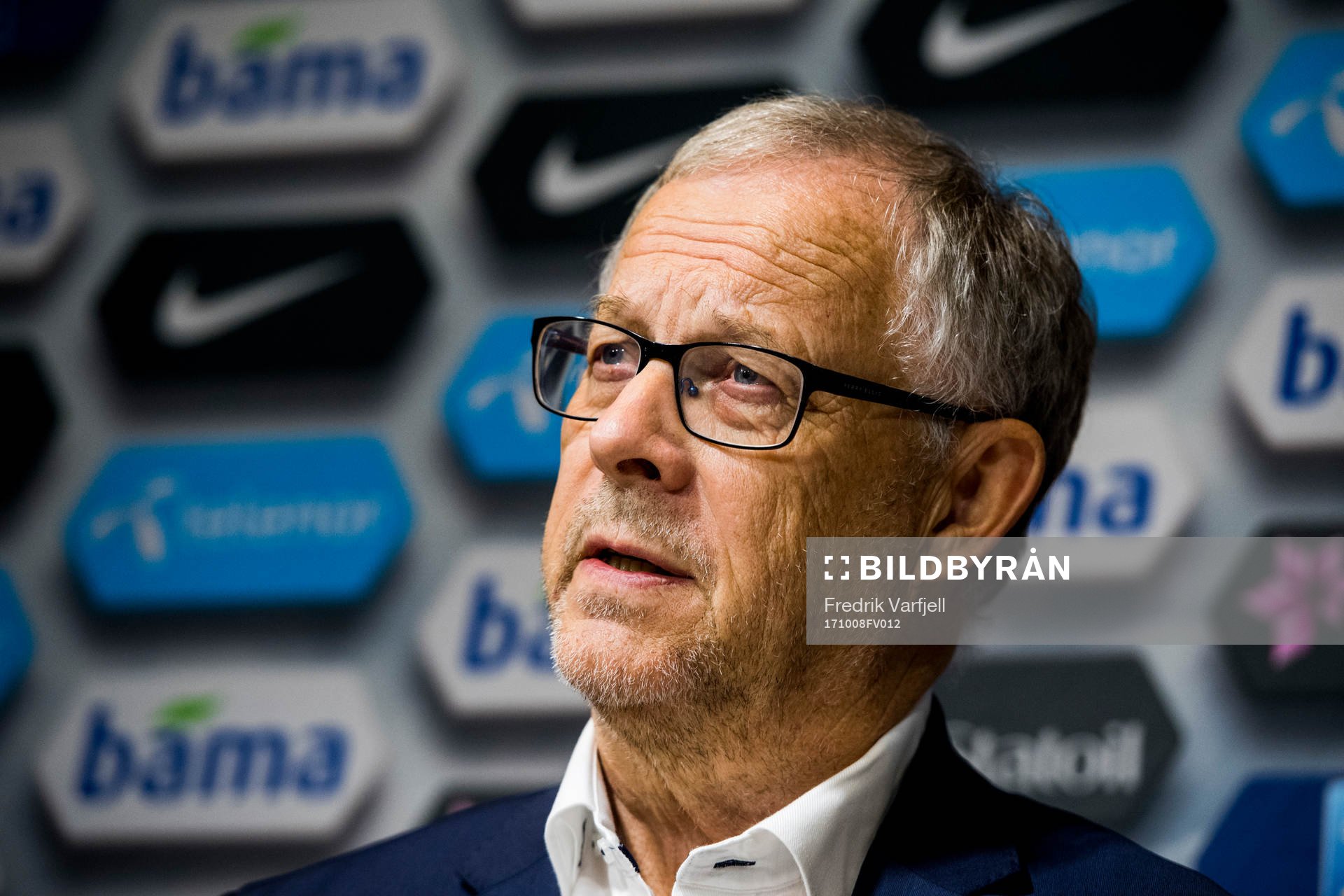 Lars Lagerbäck, head coach of Norway