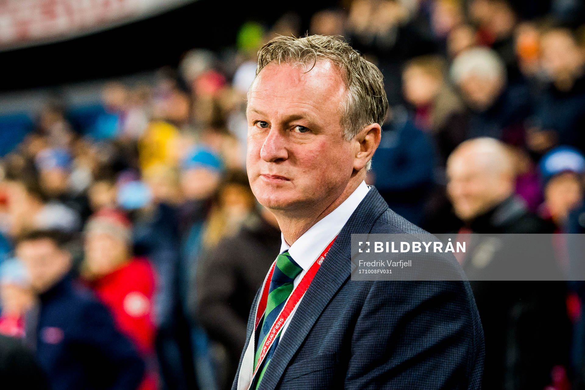 Michael O'Neill, head coach of Northern Ireland