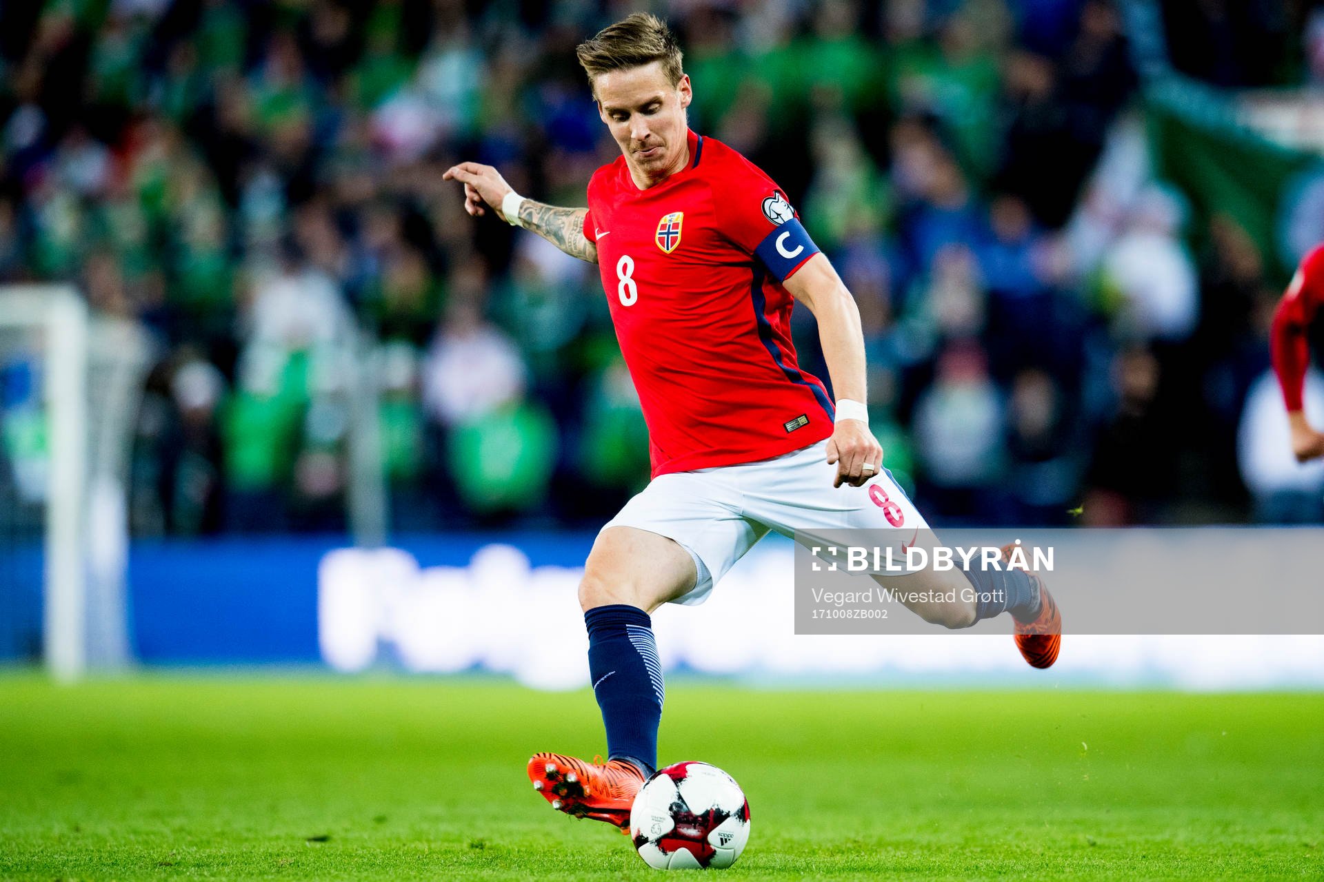 Stefan Johansen of Norway