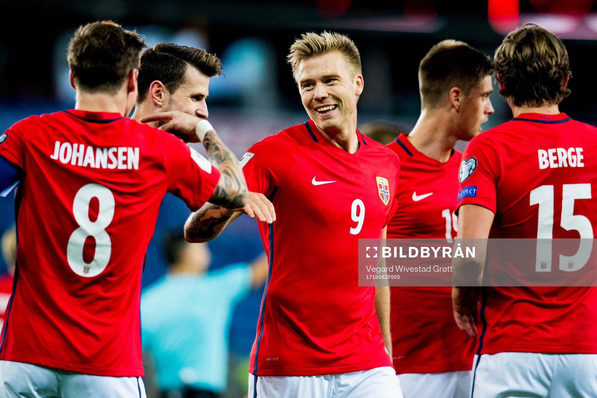 Stefan Johansen and Alexander Toft Søderlund of Norway