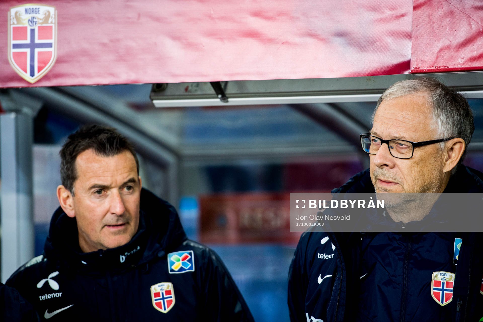Per Joar Hansen, assistant coach of Norway, and Lars