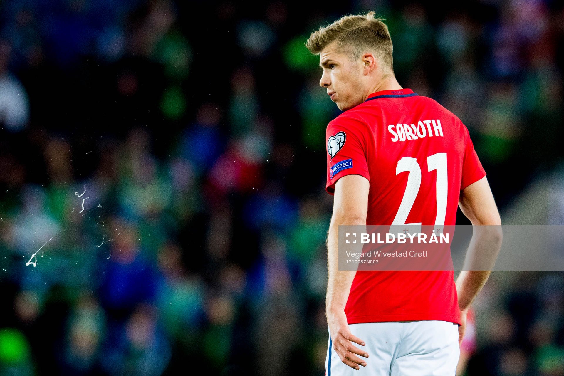 Alexander Sørloth of Norway