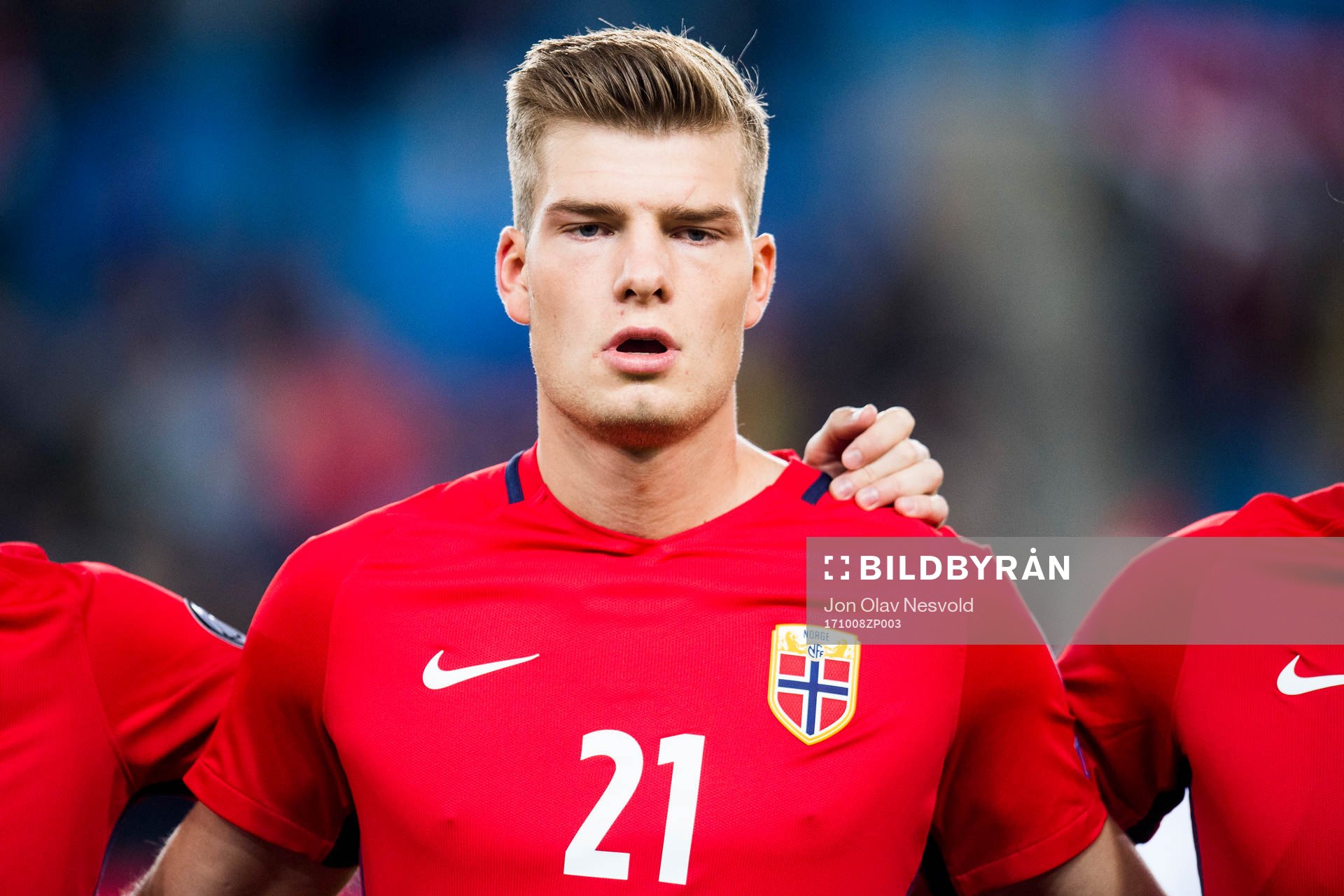 Alexander Sørloth of Norway
