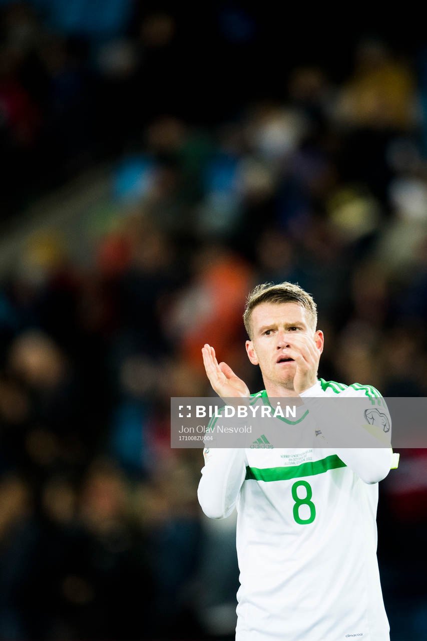 Steven Davis of Northern Ireland