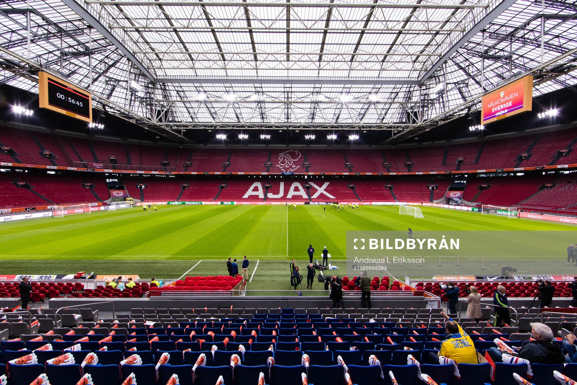 Interiör av Amesterdam Arena