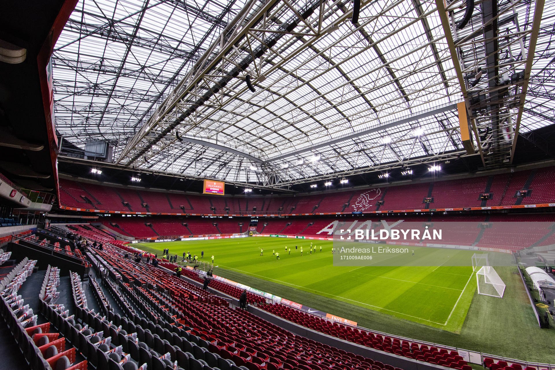 Interiör av Amesterdam Arena