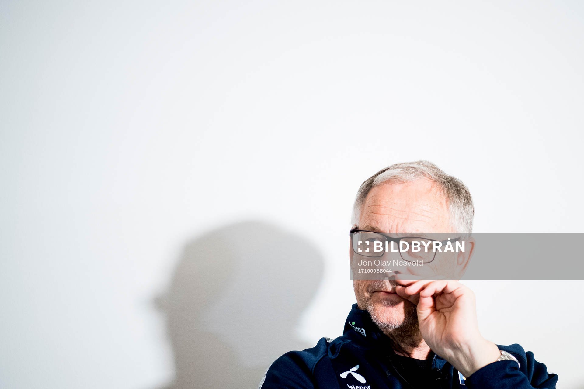 Lars Lagerbäck, head coach of Norway