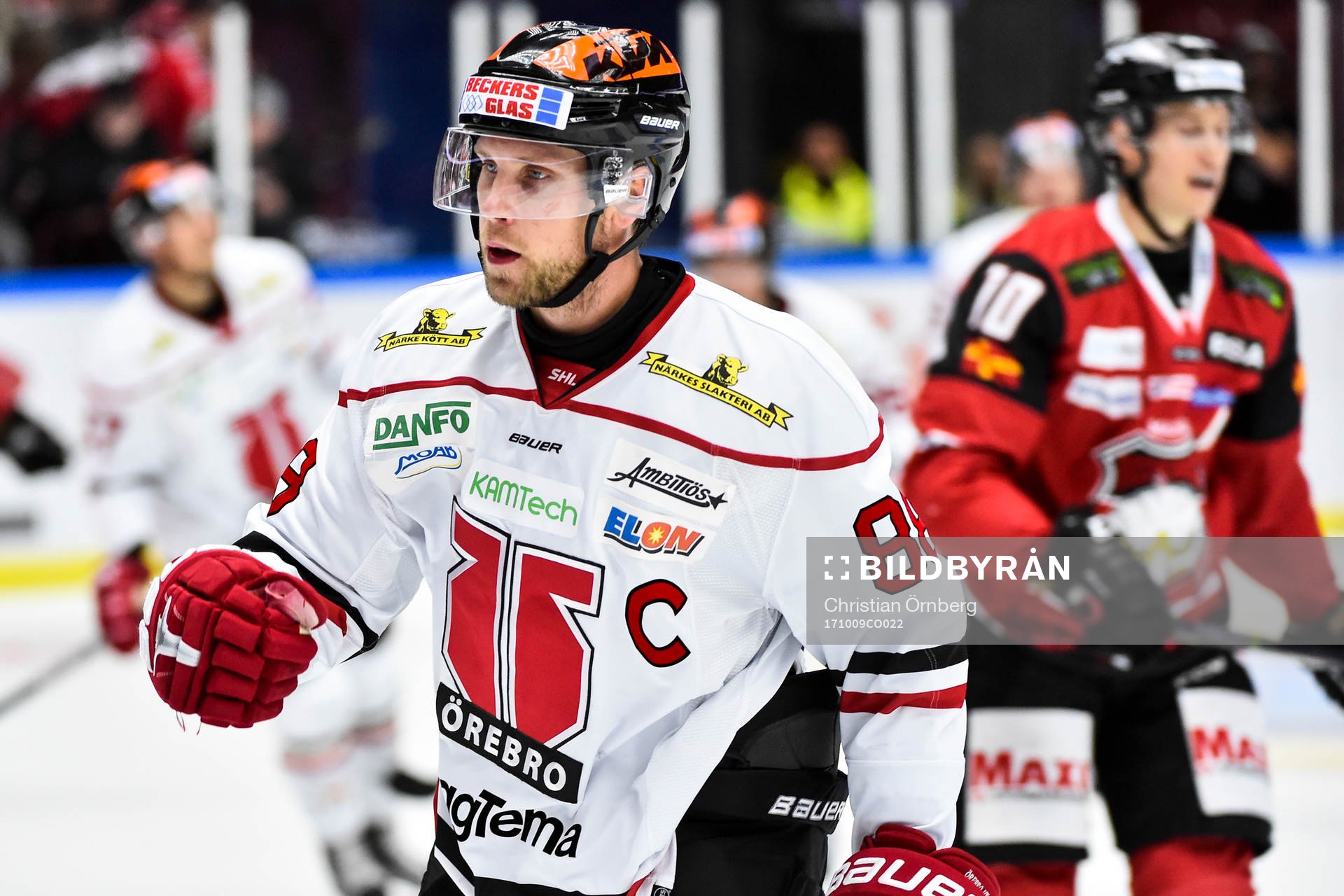 Örebros Viktor Ekbom jublar