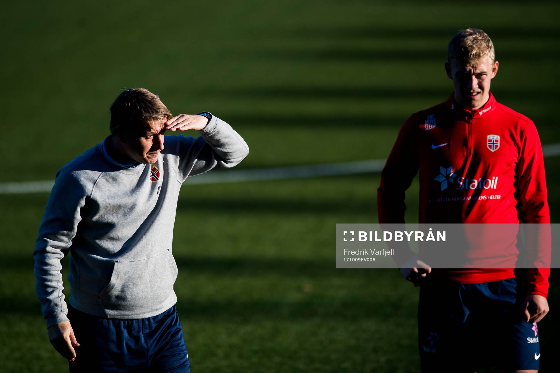 Leif Gunnar Smerud, head coach of Norway, and Henrik