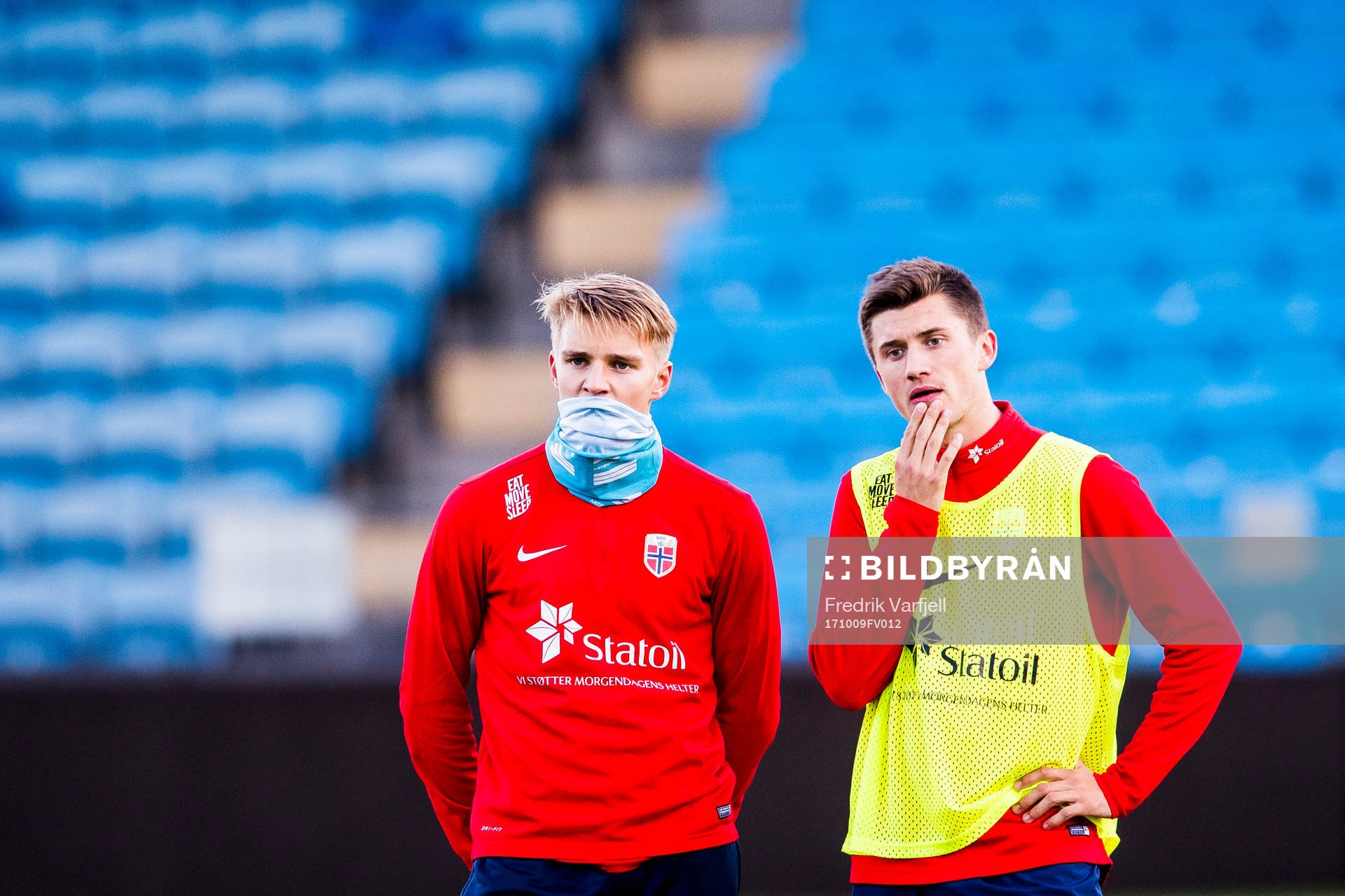 Martin Ødegaard and Vebjørn Hoff
