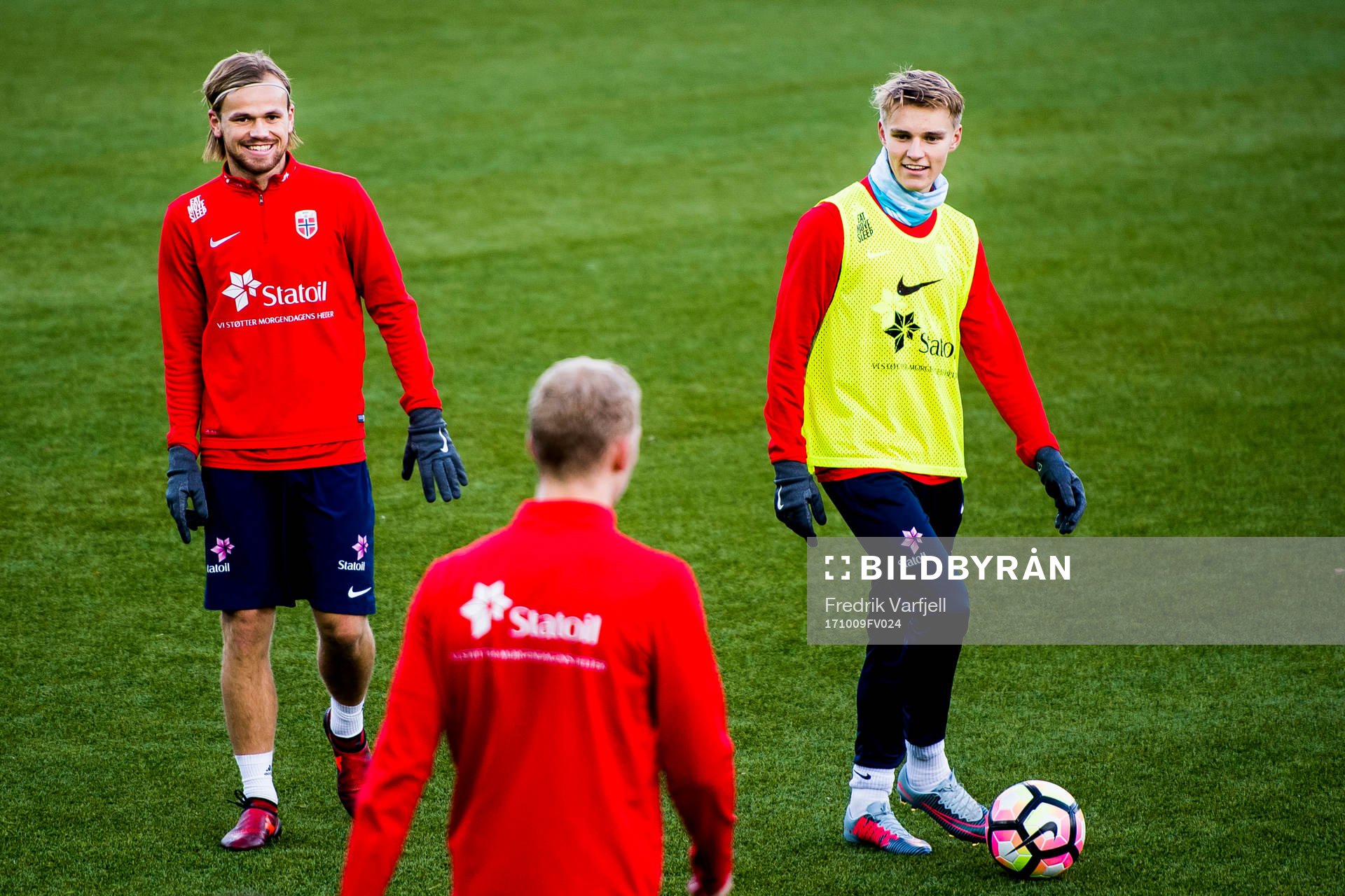Iver Fossum and Martin Ødegaard